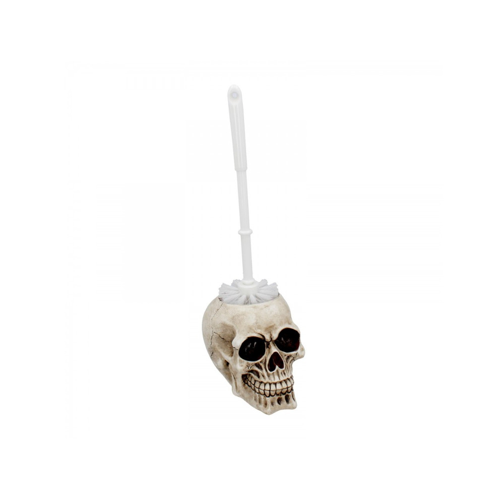 Nemesis Now - Brush with Death Toiletborstelhouder - Creme